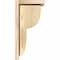 Ekena Millwork Crestline Rough Sawn Corbel w/Backplate, Douglas Fir, 8"W x 8"D x 16"H COR08X08X16CRE01RDF - alternate 4